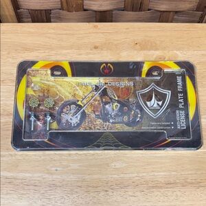 Paul Jr. Designs Motorcycle License Plate Frame